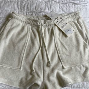 ZARA TERRY CLOTH SOFT SHORTS